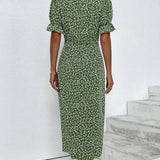 Ellaine™ - Florales Bauchbedeckendes Sommerkleid