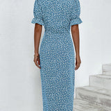 Ellaine™ - Florales Bauchbedeckendes Sommerkleid