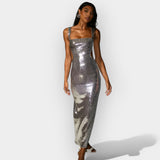 Luna - Maxi Kleid mit Glitzer