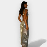 Luna - Maxi Kleid mit Glitzer