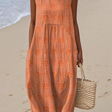 Künstlerisches Strandkleid