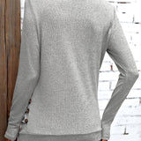 Kelly™ - Trendiges Langärmeliges Top