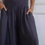 Marlene | Weit geschnittene Baumwollhose für den Sommer