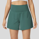 Luigia - 2 In 1 Yoga Shorts Mit Hoher Taille