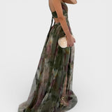 Jelena | Maxikleid mit floralem Muster