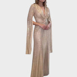 Nerma - Maxi-Kleid Glänzend