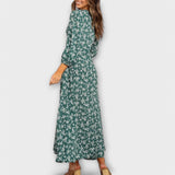 Maxikleid mit Blumenmuster für Frauen