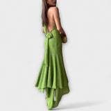 Elodie - Elegante asymmetrische Maxikleider