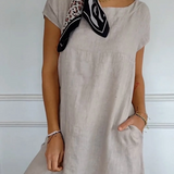 Brenna™ – Lässiges Baumwollkleid