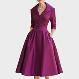 Clara | Elegantes Satin-Kleid