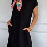 Brenna™ – Lässiges Baumwollkleid