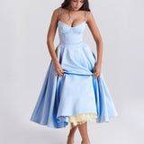 Ophira™ - Elegantes Korsett-Midi-Kleid