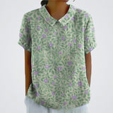Lina™ - Stilvolle Bluse mit Blumenmuster