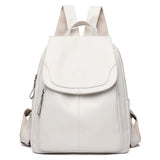 Kristlaug | Eleganter und leichter Rucksack in zartem Weißton