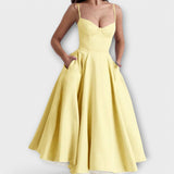 Mélie – Sommerkleid mit Korsett-Details