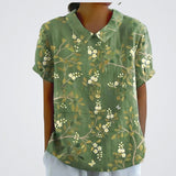 Lina™ - Stilvolle Bluse mit Blumenmuster