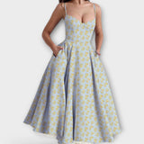 Mélie – Sommerkleid mit Korsett-Details