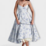Mélie – Sommerkleid mit Korsett-Details