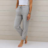 Alyse | Damen Hose mit Kordelzug und Taschen