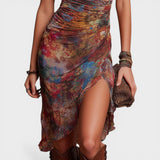 Leona | Boho-Midi-Kleid