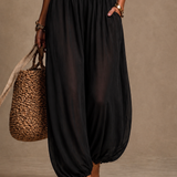 Laia | Damen Spitzen-Jumpsuit mit Taschen