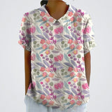 Lina™ - Stilvolle Bluse mit Blumenmuster