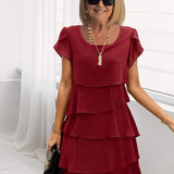 Paige™ - Lockeres Chiffonkleid