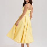 Ophira™ - Elegantes Korsett-Midi-Kleid
