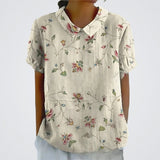 Lina™ - Stilvolle Bluse mit Blumenmuster
