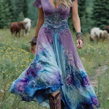Mavis™ – Elegantes Florales Maxikleid