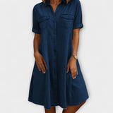 Lässiges A-Linien-Kleid