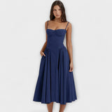 Rosalie - Elegantes ärmelloses Korsettkleid