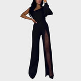 Ines - Moderne Overallkleid mit weitem Hosen
