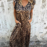 Zayla™ - Schicker Leoparden-Jumpsuit