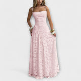Emberly - Elegantes Maxikleid aus Jacquard