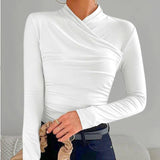 JANE - Klassisches Cross-Neck Top