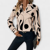 Celine™ - Elegante Bluse Mit Design