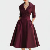 Clara | Elegantes Satin-Kleid