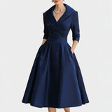 Clara | Elegantes Satin-Kleid