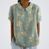 Lina™ - Stilvolle Bluse mit Blumenmuster