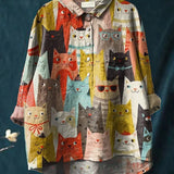 Sheila™ - Katzenkunst-Shirt