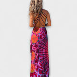 Ronja - La Bamba Bedrucktes Tie-Dye Maxi Kleid