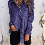 Damen Langarmshirt mit Tasche
