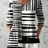 Sophie | Lange Bluse mit V-Ausschnitt