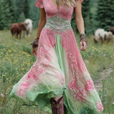 Mavis™ – Elegantes Florales Maxikleid