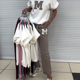 Damen Trendiges Bedrucktes Freizeit-Outfit