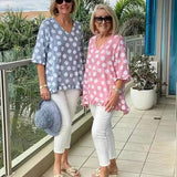 Beth™ | Stilvolle V-Ausschnitt Bluse