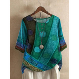 Valarie - Farbenfrohes Bohemian-Top