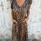 Zayla™ - Schicker Leoparden-Jumpsuit