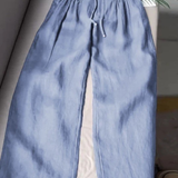 Camille | Damen weite Hose mit Tunnelzug